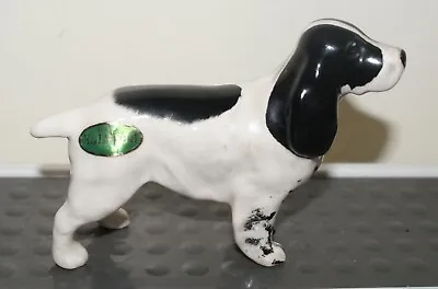 Buy Vintage Beswick Small Cocker Spaniel Black White Gloss • 10£