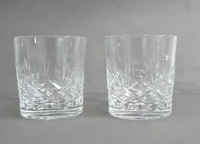 Buy Edinburgh International Crystal Berkeley Whiskey Glasses X 2 - Thames Hospice • 15£