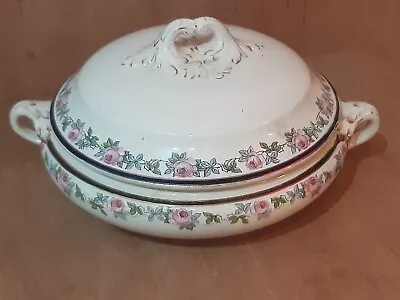 Buy Vintage Booths China Tureen Lidded Serving Dish Floral Pattern • 5£