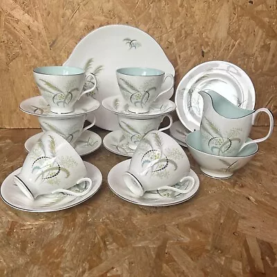 Buy Royal Albert China Festival Tea Set Cup Saucer Plate Jug Sugar 19pce • 35£