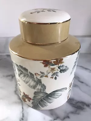 Buy Laura Ashley Florentine Ceramic Lidded Vessel / Jar • 30£