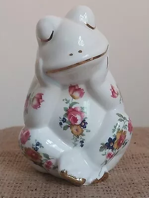 Buy Fenton Fine Bone China Floral Frog • 12£