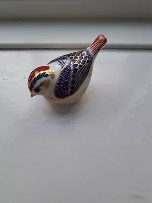 Buy Royal Crown Derby Paperweight Gold Crest Gold Stopper • 29£