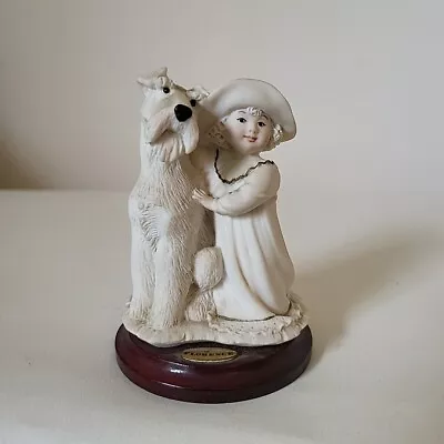 Buy Guiseppe Armani Small Girl And Dog Figurine Capodimonte  • 8.99£