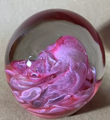 Buy Vintage Mtarfa Art Glass Paperweight. • 10£