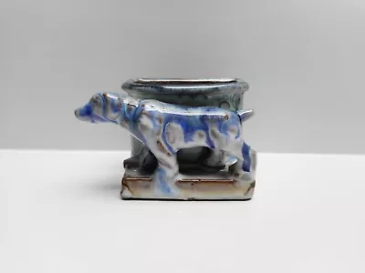 Buy Vintage - BLUE MOUNTAIN POTTERY Style - Hunting Dog Tooth Pick Holder  • 7.46£