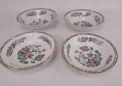 Buy 4 X John Maddock & Sons 'Indian Tree' Cereal/soup/Dessert Bowls 2 Sizes • 16£