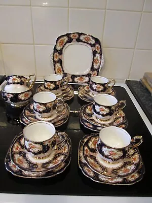 Buy Royal Albert Crown China Alhambra Pattern Tea Set 21piece. • 100£