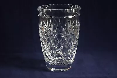 Buy Royal Doulton Signed Lead Crystal Glass Vase 6  • 9.99£