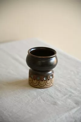 Buy Vintage Brown Jersey Pottery Vase • 15£