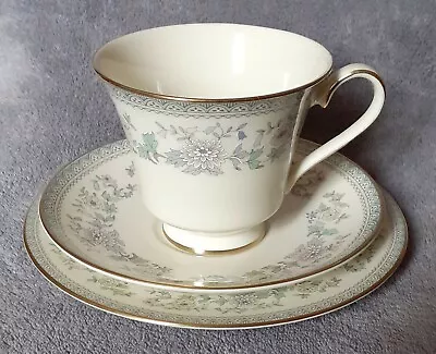 Buy Royal Doulton Minton Bordeaux Fine Bone China Cup, Saucer & Side Plate Trio • 15£