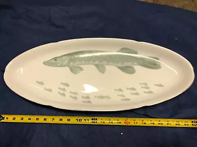 Buy Huge / Long Thomas Bavaria China 24  Fish Serving Platter  Gold Trim - Rosenthal • 116.49£