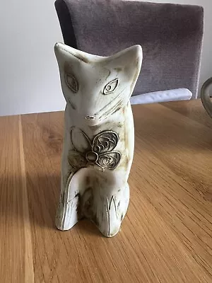 Buy CARN POTTERY CAT Figure - Cornwall Studio Pottery - John Beusmans Art Pottery • 10£