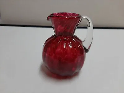 Buy Vintage Cranberry Red Small Jug(328) • 20£