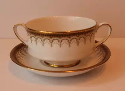 Buy Paragon - Athena - Soup Coupe Bowl And Saucer 2nds (sev Avail) • 5£