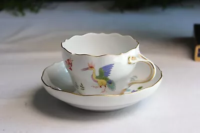 Buy Meissen Coffee Mug In Decor  Chinese Dragon And Stork  1st Choice Faulty • 59.69£