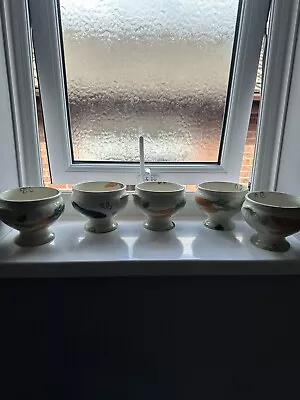 Buy Royal Winton KITCHEN GARDEN Hand Decorated X5 Soup Bowls Like Emma Bridgewater • 50£