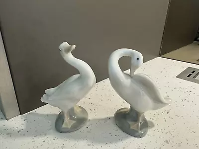 Buy Lladro Goose And Swan Bundle, Immaculate, No Box • 9.99£