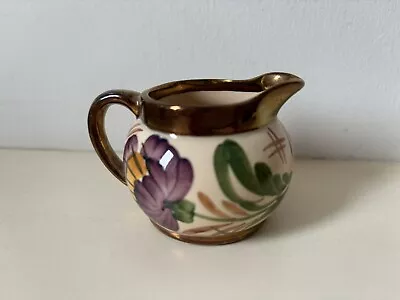 Buy Vintage Wade Hand Painted Floral Miniature Lustre Jug • 5£