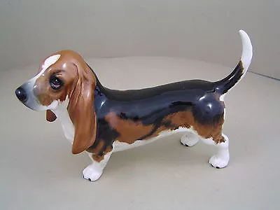 Buy Beswick Basset Hound Fochno Trinket Figurine, 2045a. • 21.99£