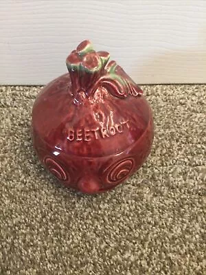 Buy Vintage Sylvac Made In England Beetroot Face Pot.  No.  4553.  1960s. 1970s • 10£