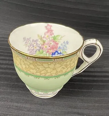 Buy Vintage Windsor Royal Stafford Bone China Cup ONLY Green  MADE IN ENGLAND • 19.01£