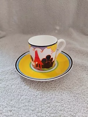 Buy Claris Cliff Coffee Cup And Saucer. Limited Edition Summerhouse. • 20£