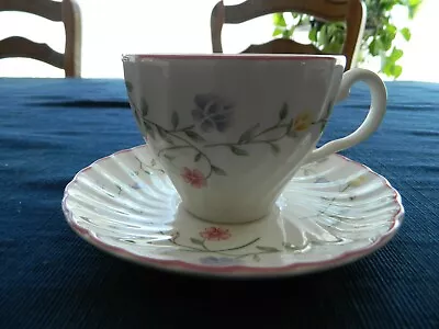 Buy Johnson Brothers China Summer Chintz 1985 Teacup & Saucer 15-5 • 12.57£