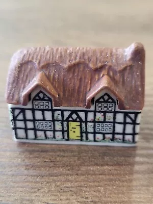 Buy Wade Whimsey On Why Miniature English Village Porcelain Building Pump Cottage #1 • 6.44£