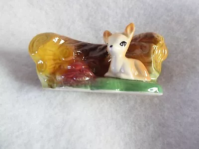 Buy 💚 A Very Cute & Rare Vintage ‘eastgate’ Mini ‘fawn’ Collectable Planter! 💚 • 12£