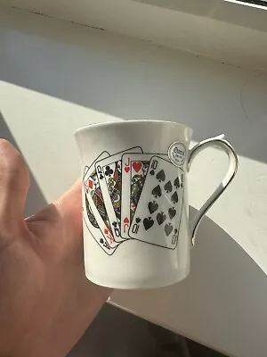 Buy *Rare* Queen’s Playing Card Bone China Tea Cup. Limited Collectable. • 15£