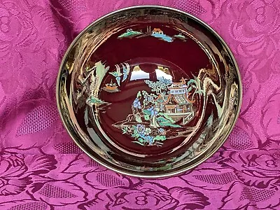 Buy 1925 Carlton Ware Rouge Royale Pagoda Bowl Dish Dad Mum Nanna Grandma Birthday • 17.45£