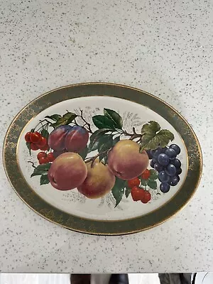 Buy Weatherby Hanley Royal Falcon Ware. Fruit Design Plate • 1.99£