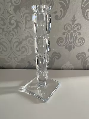 Buy Vintage 24% Lead Crystal Candle Stick Holder 10  Home Decor Made In Slovenia • 11.99£