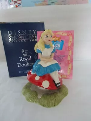 Buy Alice In Wonderland Aw1 Royal Doulton Disney Showcase Collection Limited Edition • 65£
