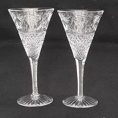 Buy 2 X Stuart Crystal Beaconsfield Champagne Flutes • 49.99£