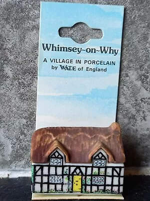 Buy WADE WHIMSEY-ON-WHY NO 1 PUMP COTTAGE, VINTAGE 1980s, NEW ON CARD • 2£