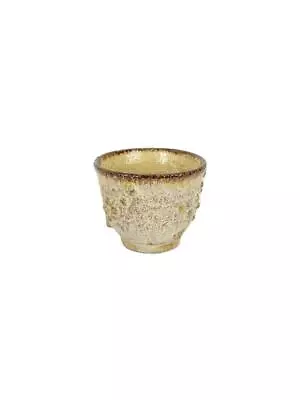 Buy Sake Cup Guinomi Mashiko Ware Cup/Toshio Takeda/Tean Cup/Beige/Mashiko • 93.93£