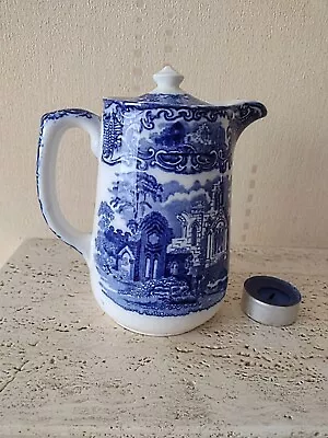 Buy George Jones & Sons Antique Blue & White Lidded Jug • 12.50£