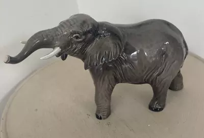 Buy Beswick Elephant Trunk Stretching Model 974 Gloss Figure Figurine • 29.99£