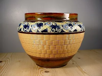 Buy Doulton Lambeth Stoneware Jardiniere / Planter • 50£