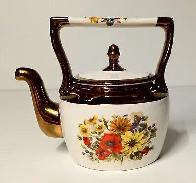 Buy Arthur Wood Decorative Teapot Fine Staffordshire Ironpot England • 12.50£