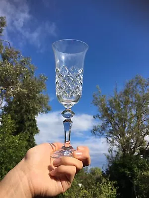 Buy Bohemia Crystal Champagne Glasses X4 • 35£