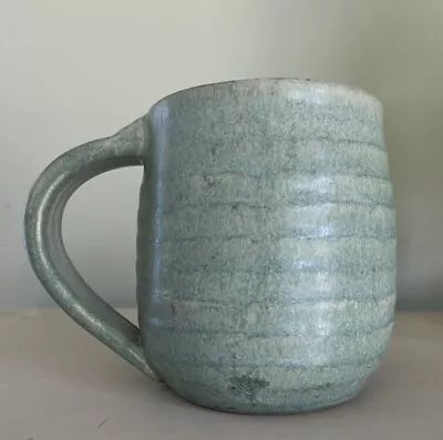 Buy Nantucket Pottery Stoneware Green Coffee Mug 4” Tall • 7.46£