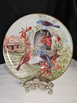 Buy Franklin Mint Heirloom Room With A View Cecil Eakins Fine Porcelain Plate 8”  • 11.18£