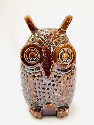 Buy Studio Pottery Brutalist Abstract Owl Figure R C Ward Scandinavian Italian Style • 14£