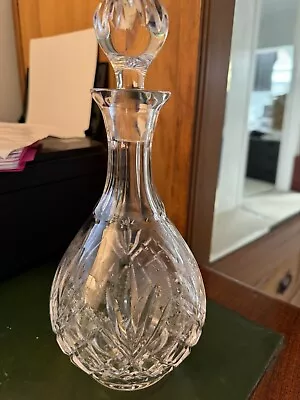 Buy Vintage Crystal Glass Decanter With Original Stopper • 6.99£
