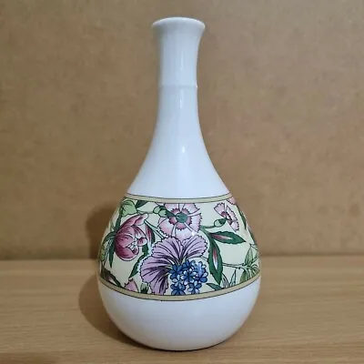 Buy Vintage 1995 Wedgwood Sarah Floral Art Design Vase English Bone China 5.5  • 7.99£