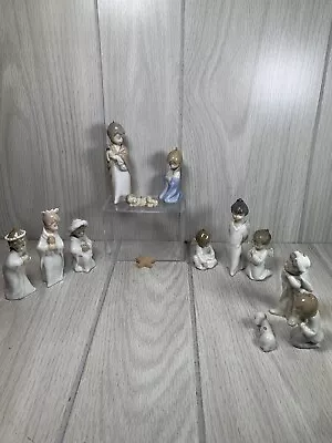 Buy Vtg LLADRO Nativity Christmas Ornaments 12 Pc Set Miniatures Retired Boxes 1984 • 327.10£