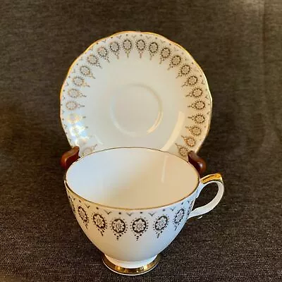 Buy Vintage Teacup Saucer ROYAL VALE Bone China Made In England Ridgway Potteries • 23.25£